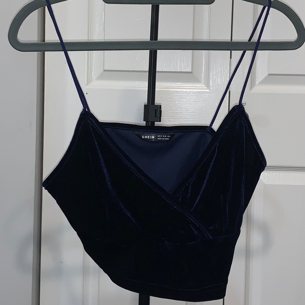 Blue Velvet Tank